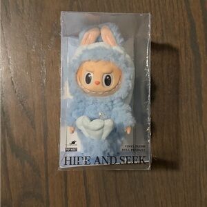 Pop Mart Labubu Hide & Seek Plush Pendant Singapore Exclusive Merbubu